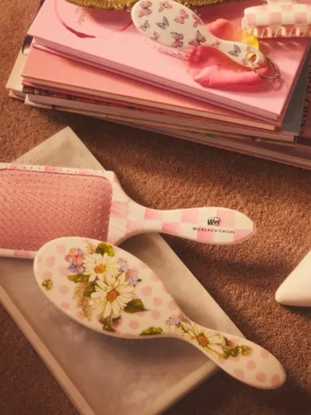 McKenzie Childs x Goody Wet Brush NEW Hair Brush
